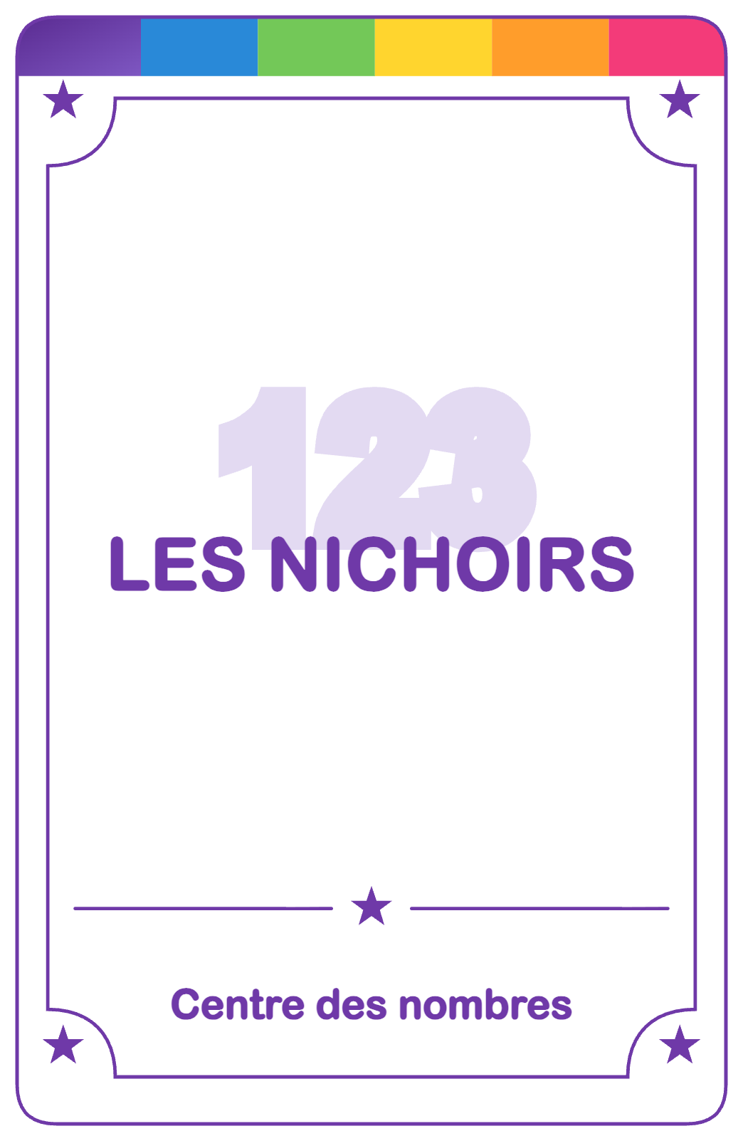 Recto de la carte Les nichoirs